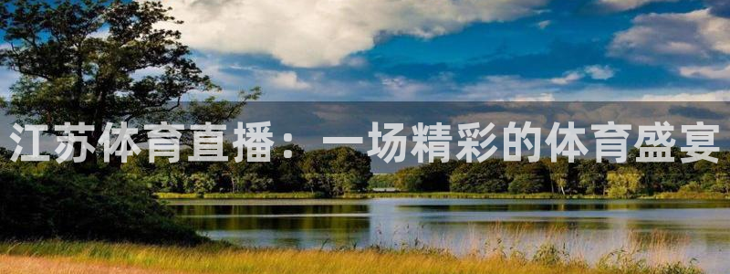 jrkan2023直播体育网：江苏体育直播：一场精彩的体育盛宴